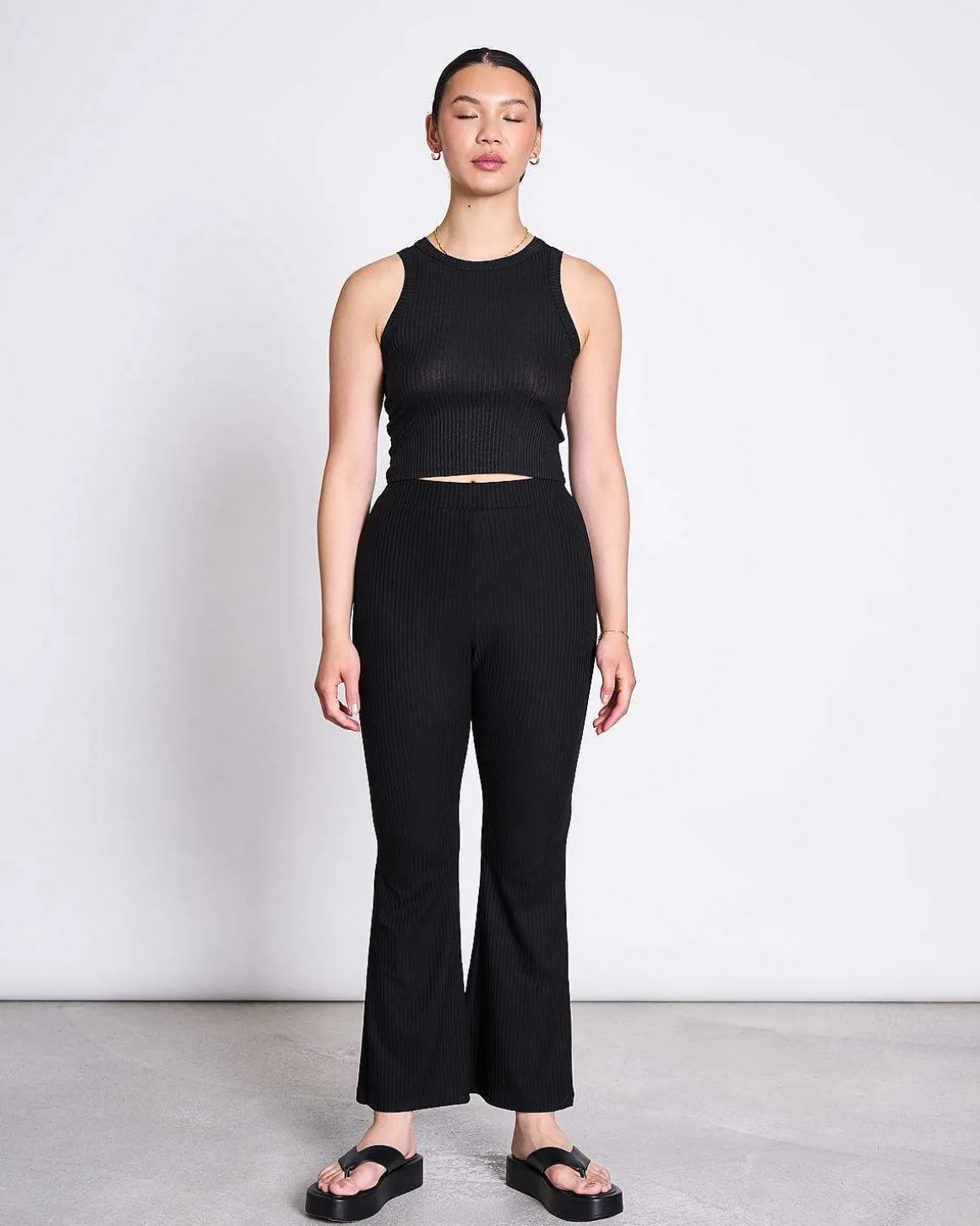 Flared Pants Cove Black