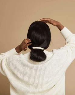 Heirloom Barrette Ivory