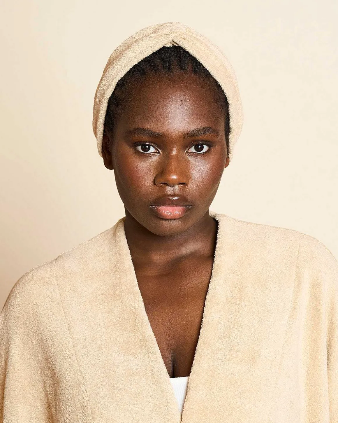 Home Comfort Set Robe Esja & Headband Lilou