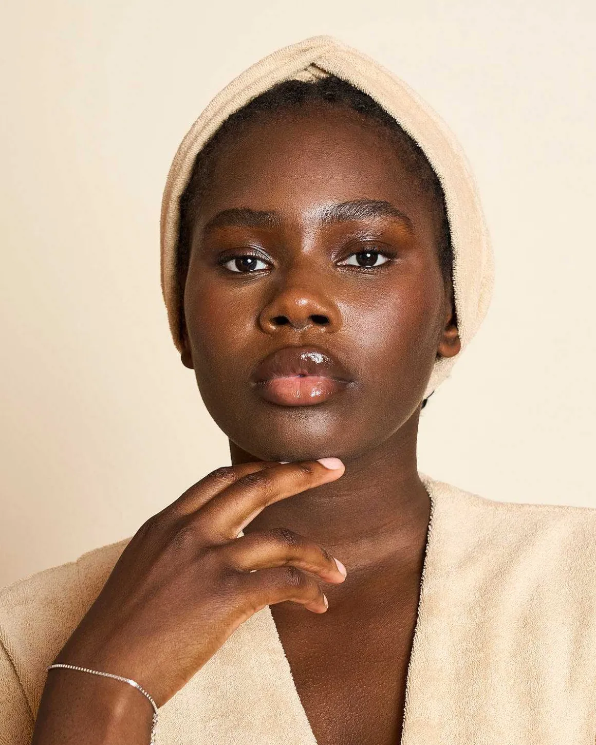 Home Comfort Set Robe Esja & Headband Lilou