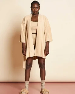 Home Comfort Set Robe Esja & Headband Lilou