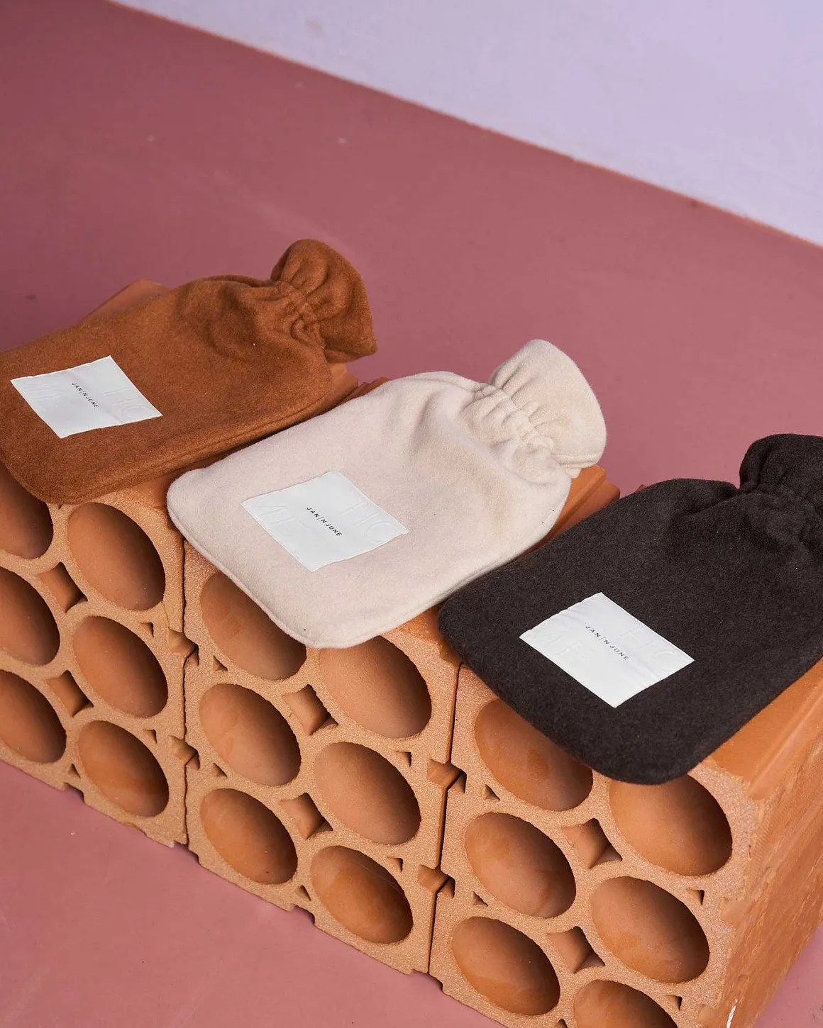 Hot Water Bottle Cover Mocca