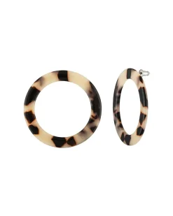 Isla Hoops Ash Blonde Tortoise