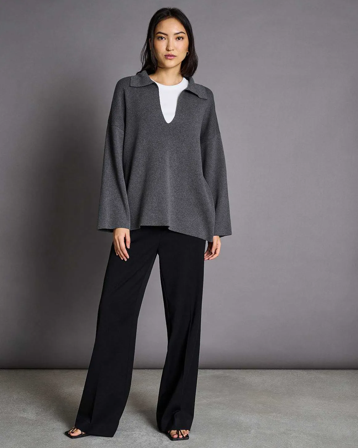 Jumper Kano Dark Grey Gots