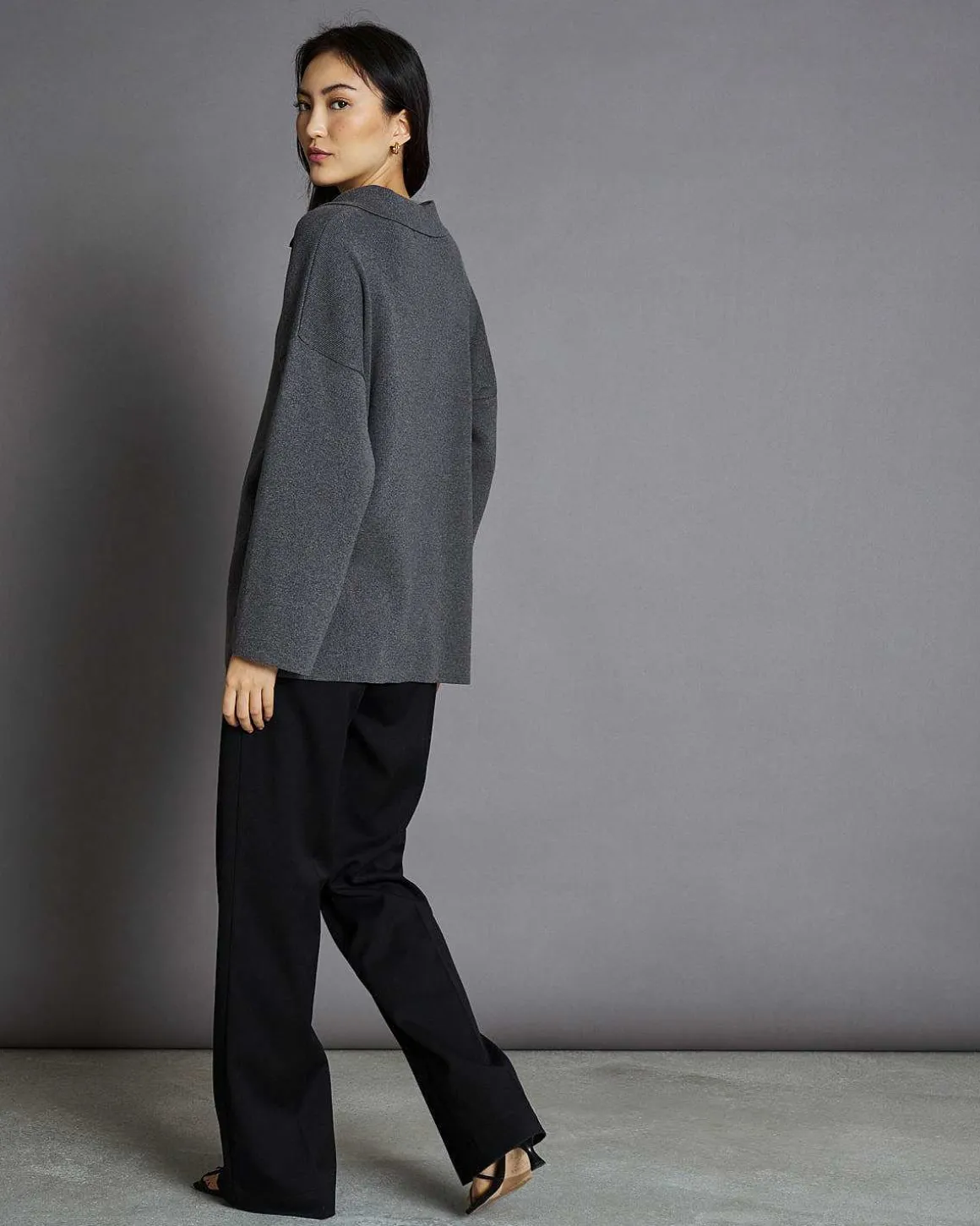 Jumper Kano Dark Grey Gots