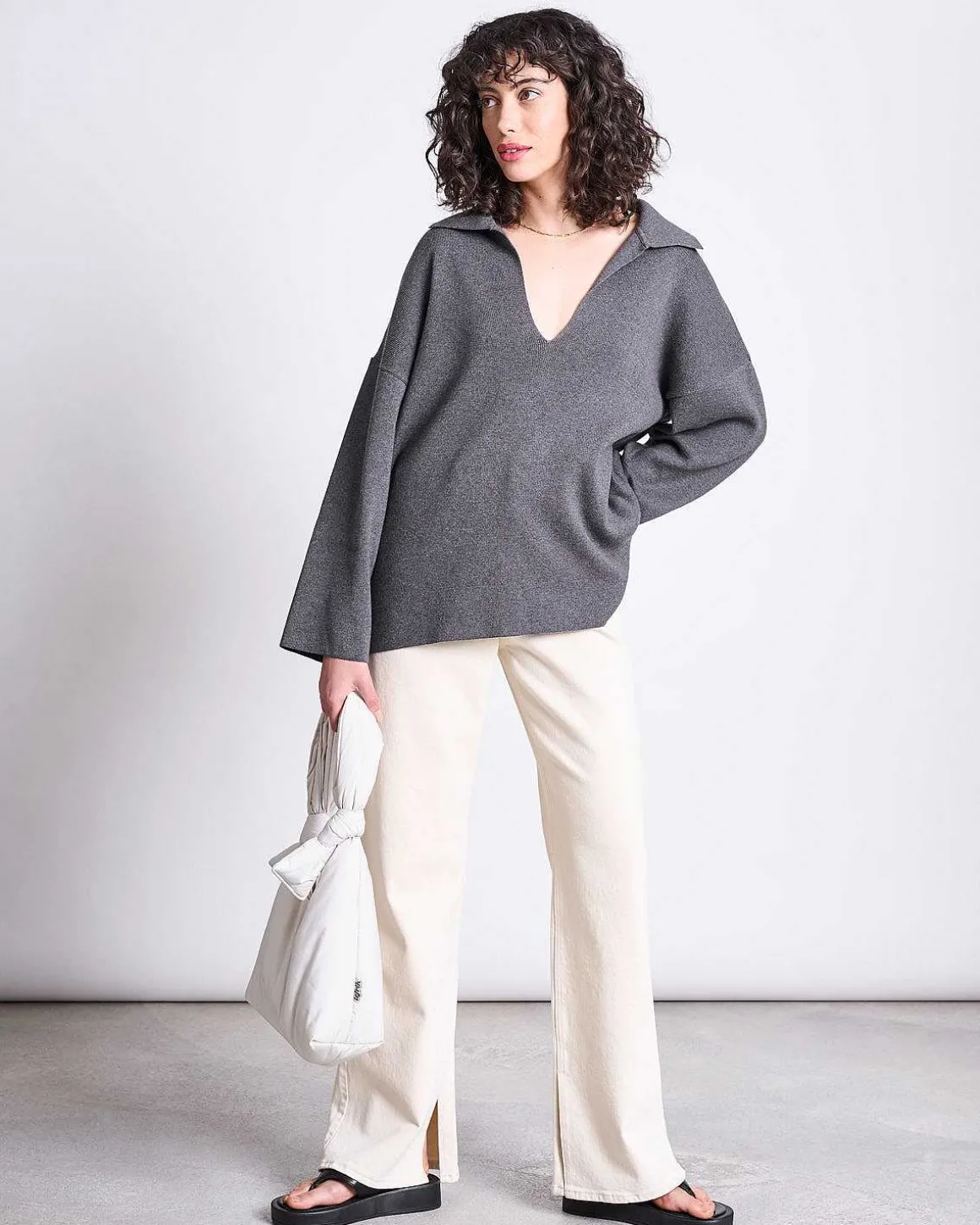 Jumper Kano Dark Grey Gots