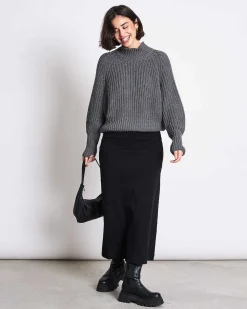 Jumper Ola Dark Grey Gots