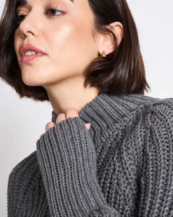 Jumper Ola Dark Grey Gots