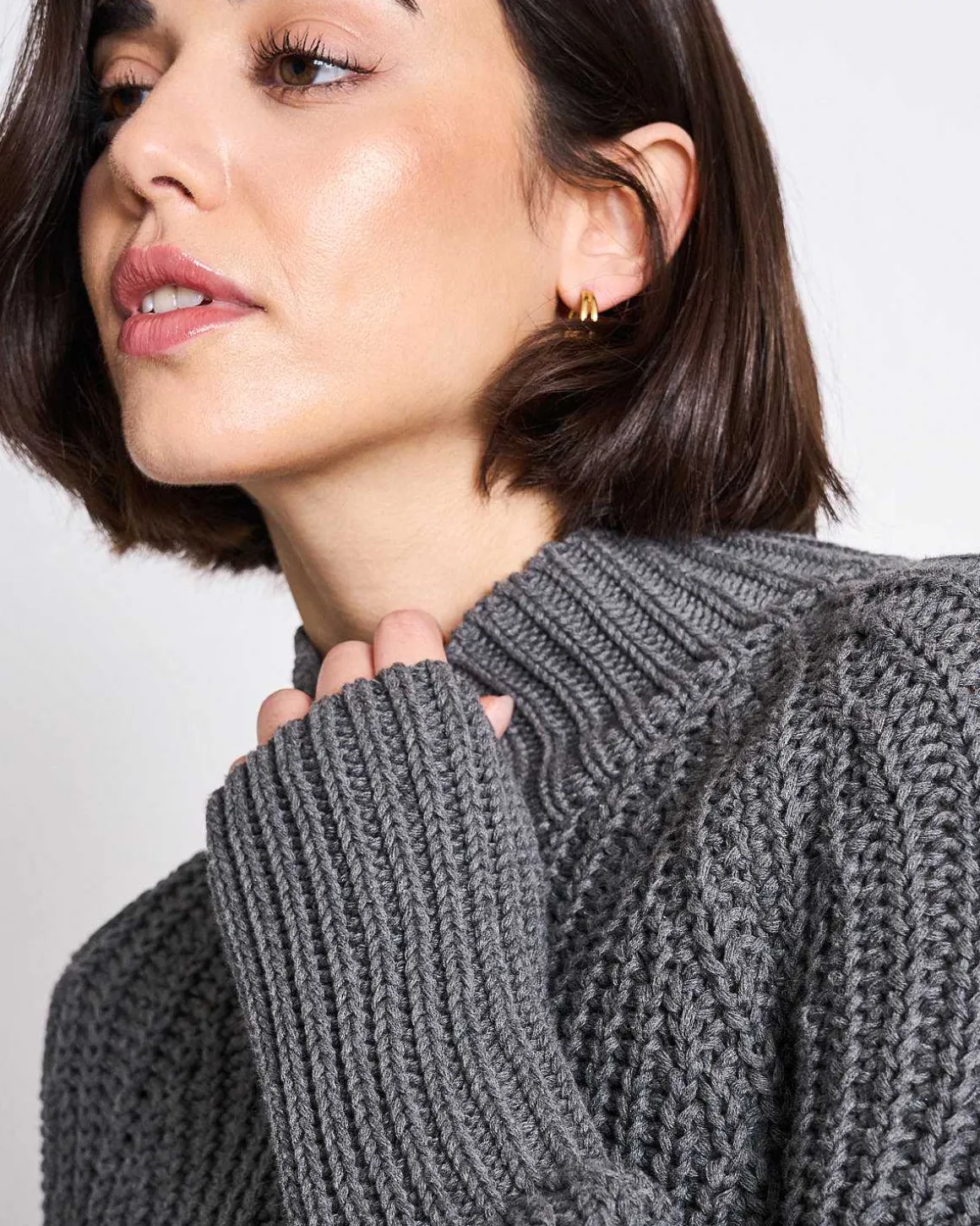 Jumper Ola Dark Grey Gots