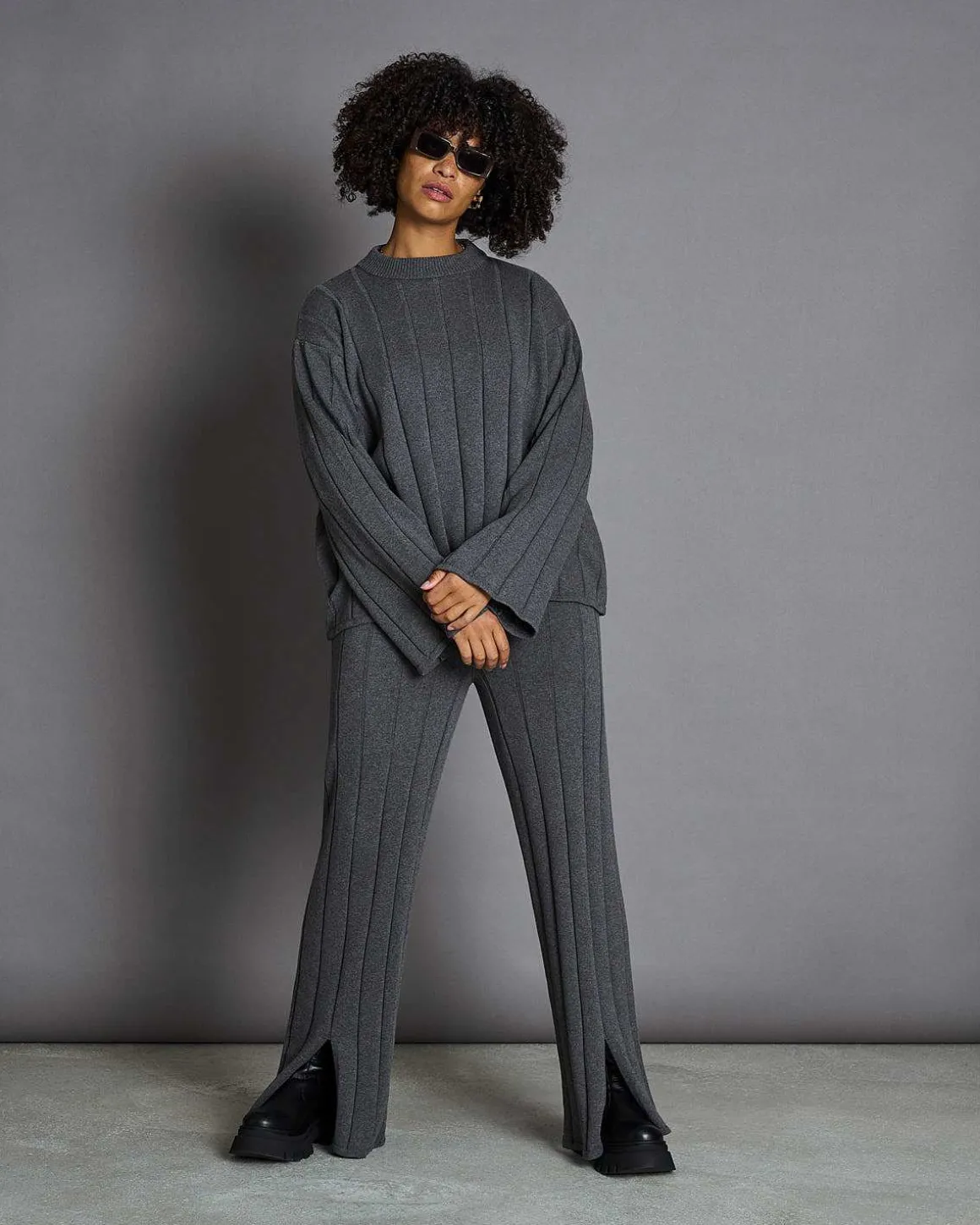 Jumper Tica Dark Grey Gots