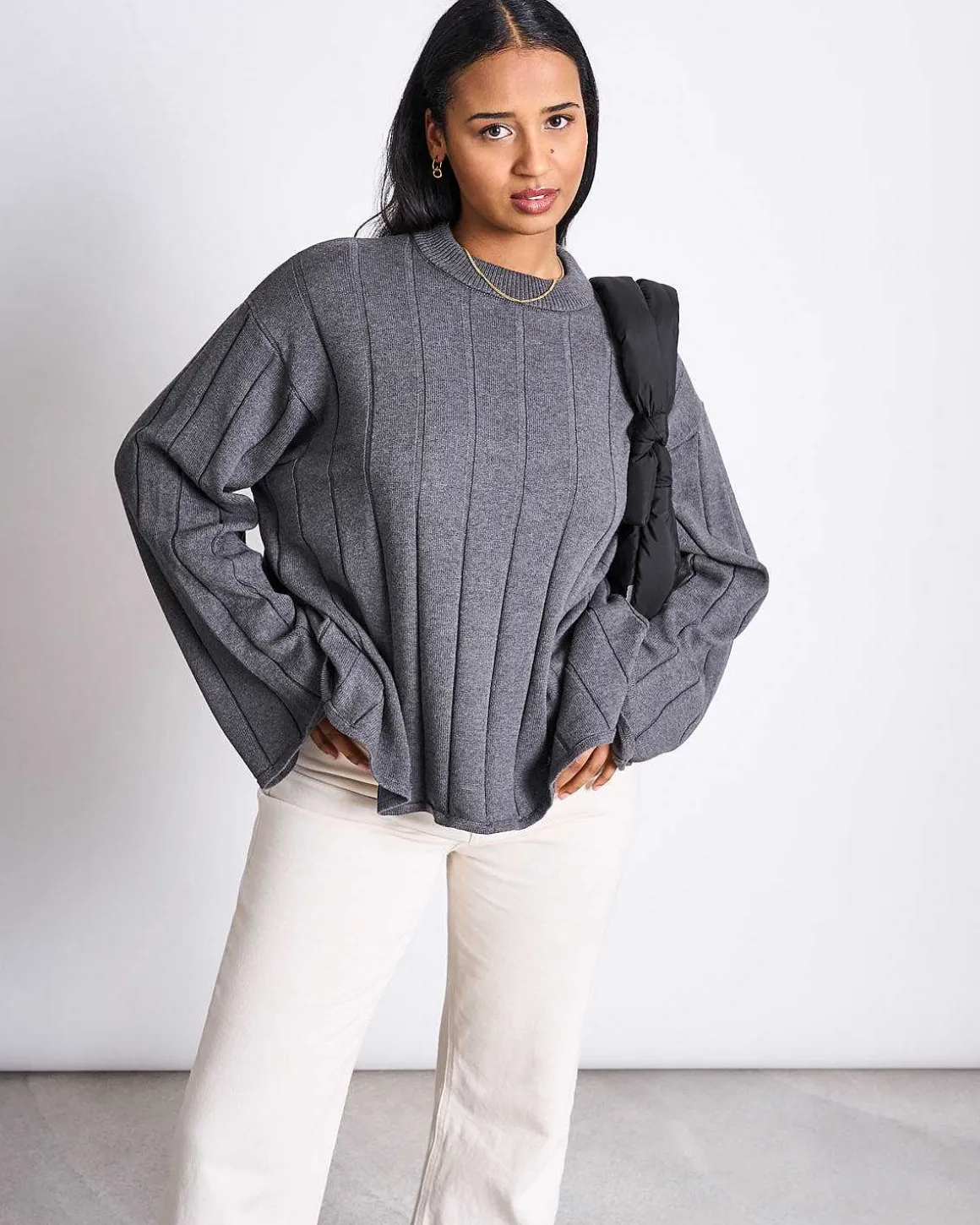 Jumper Tica Dark Grey Gots