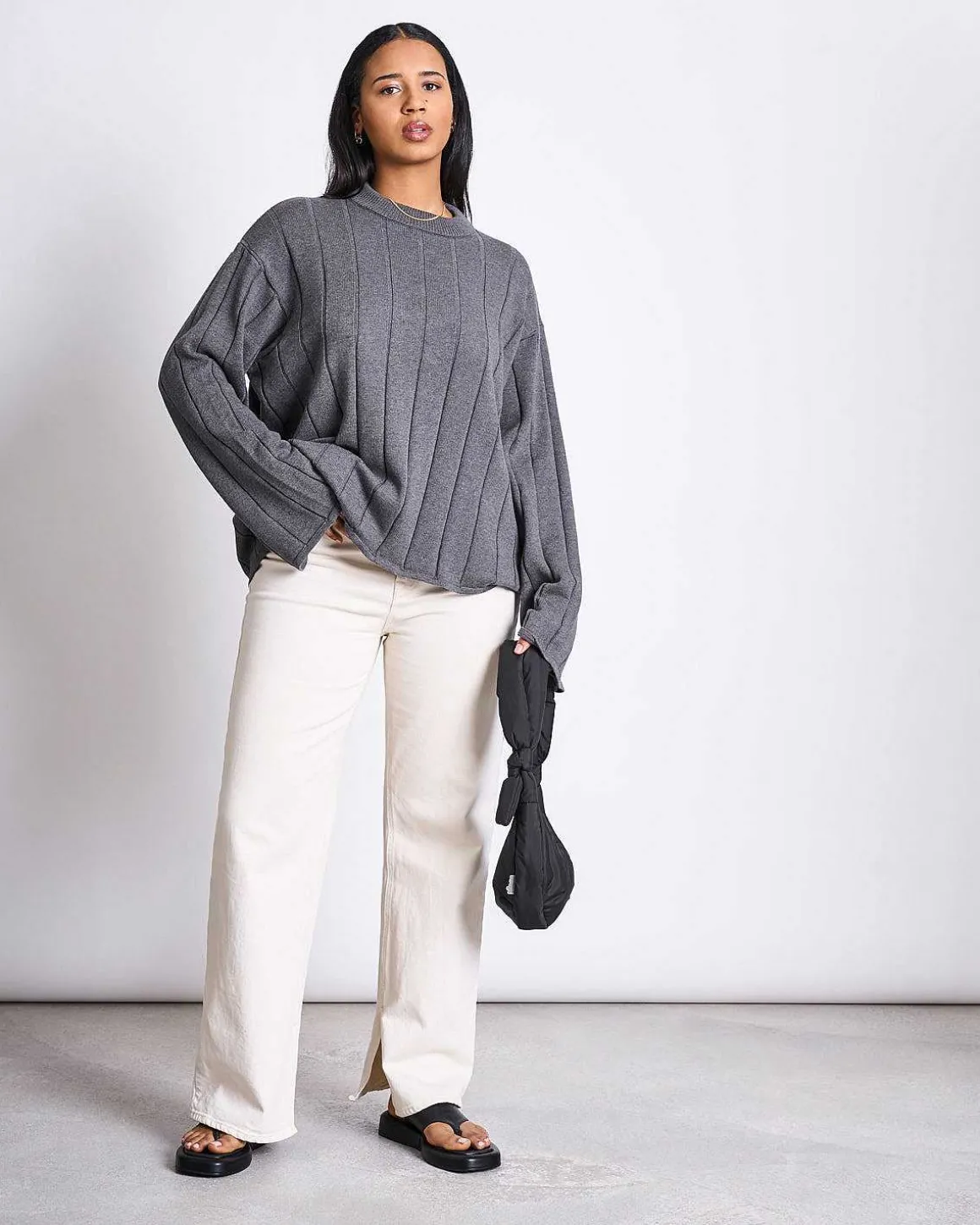 Jumper Tica Dark Grey Gots