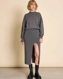 Jumper Yin Dark Grey Gots