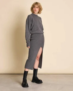 Jumper Yin Dark Grey Gots