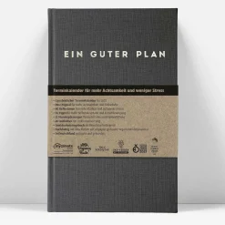 Kalender Ein Guter Plan Anthrazit