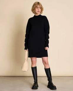 Knit Dress Nuna Black Gots