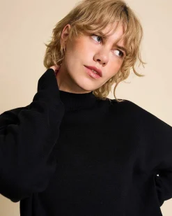 Knit Dress Nuna Black Gots