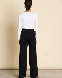 Knit Pants Ana Black Gots