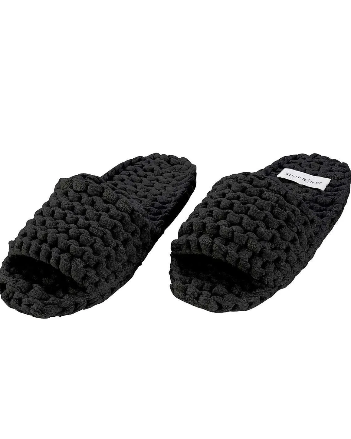 Knit Slippers Berlinette Black