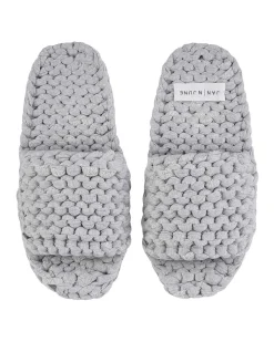 Knit Slippers Berlinette Grey