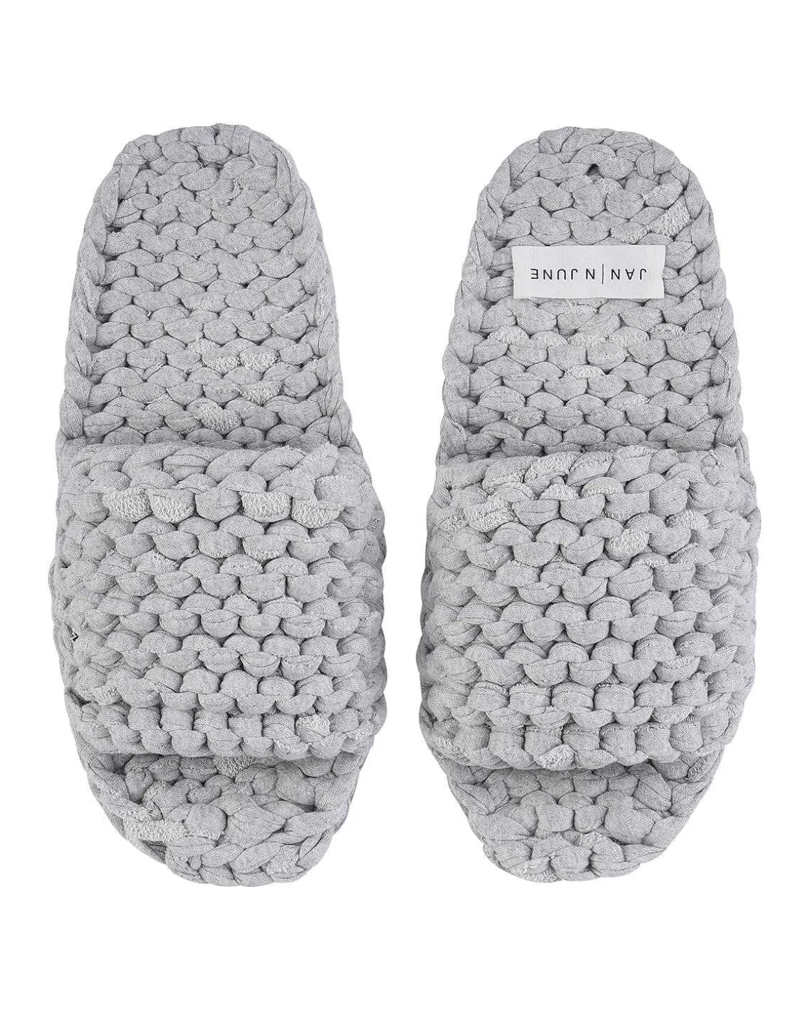 Knit Slippers Berlinette Grey
