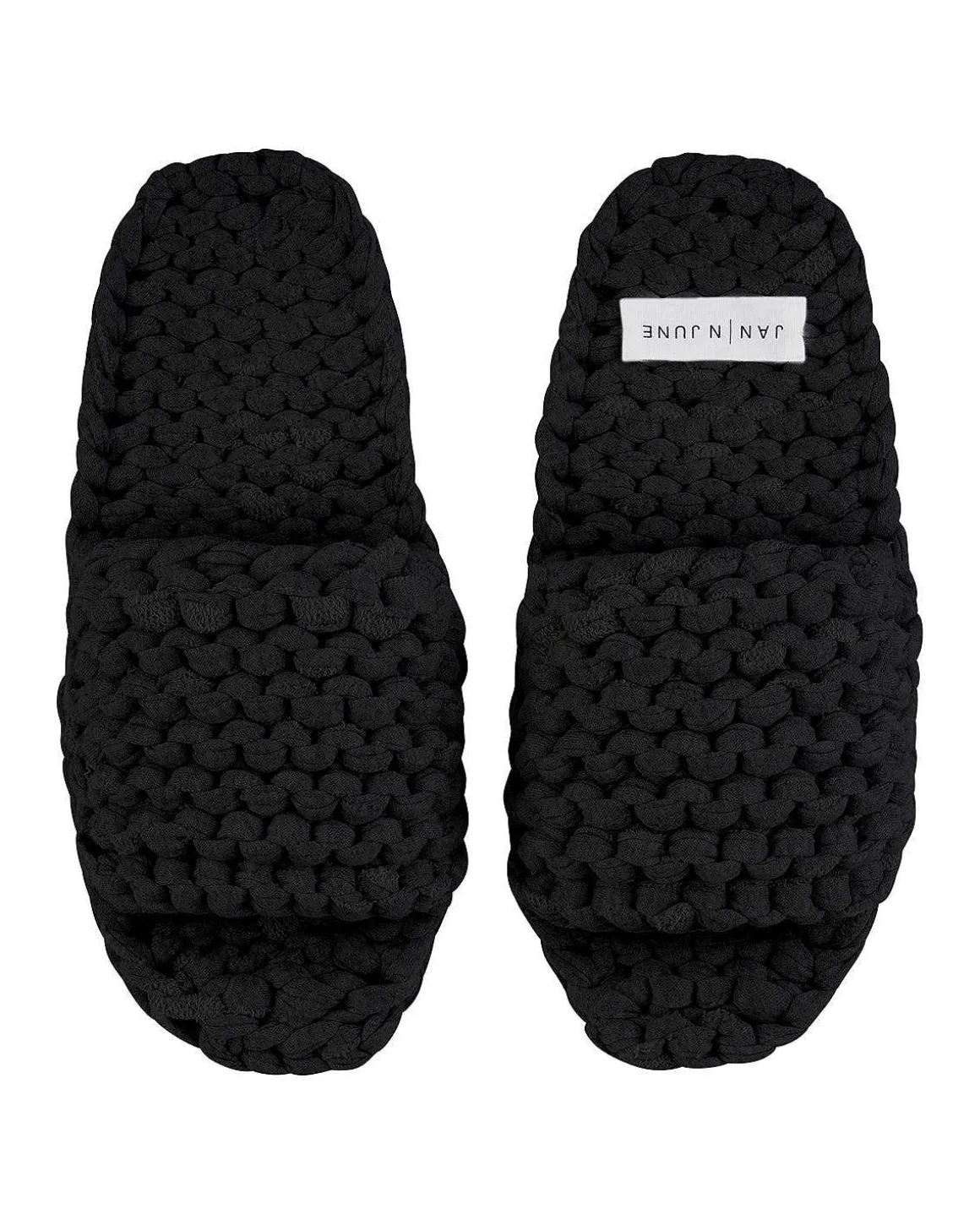 Knit Slippers Berlinette Black