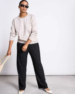 Knit Sweater Cali Ivory