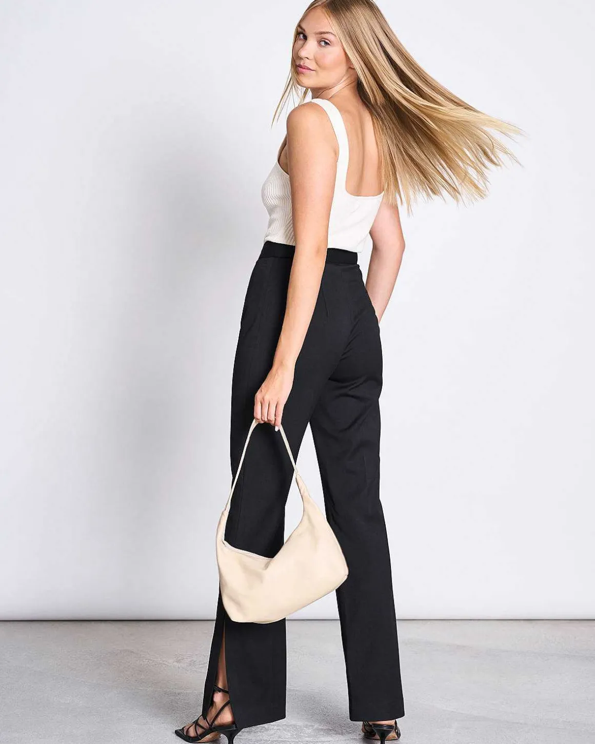 Knit Top Fara Offwhite Gots