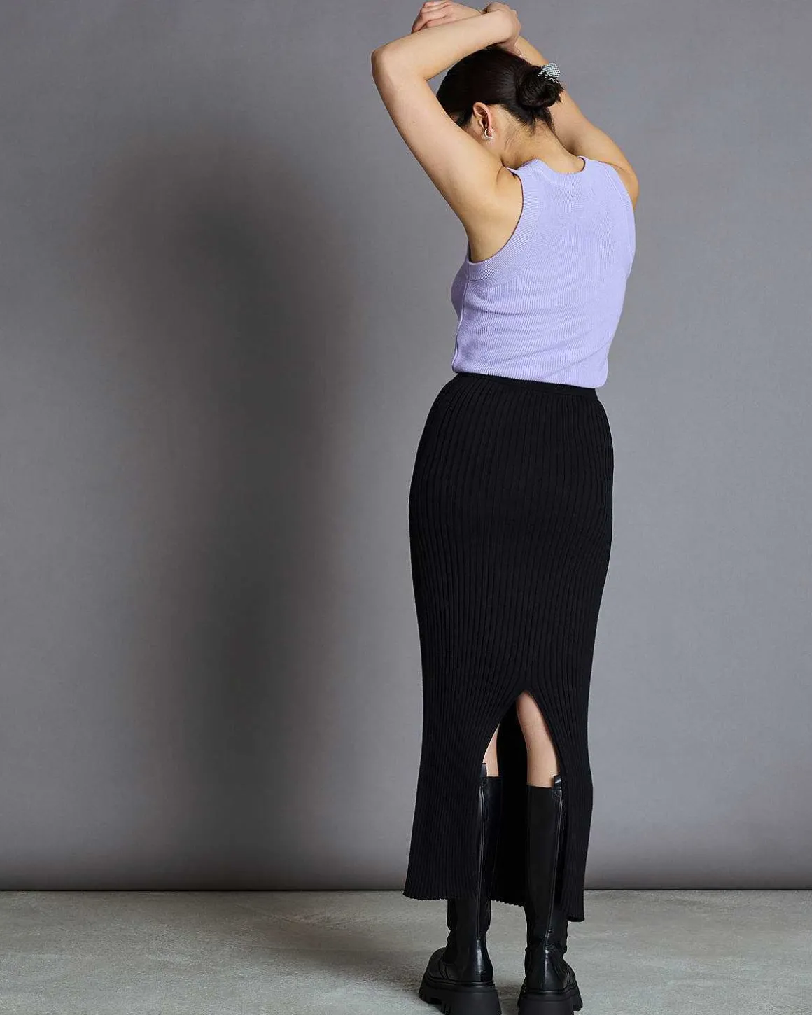 Knit Top Garda Lavender Gots