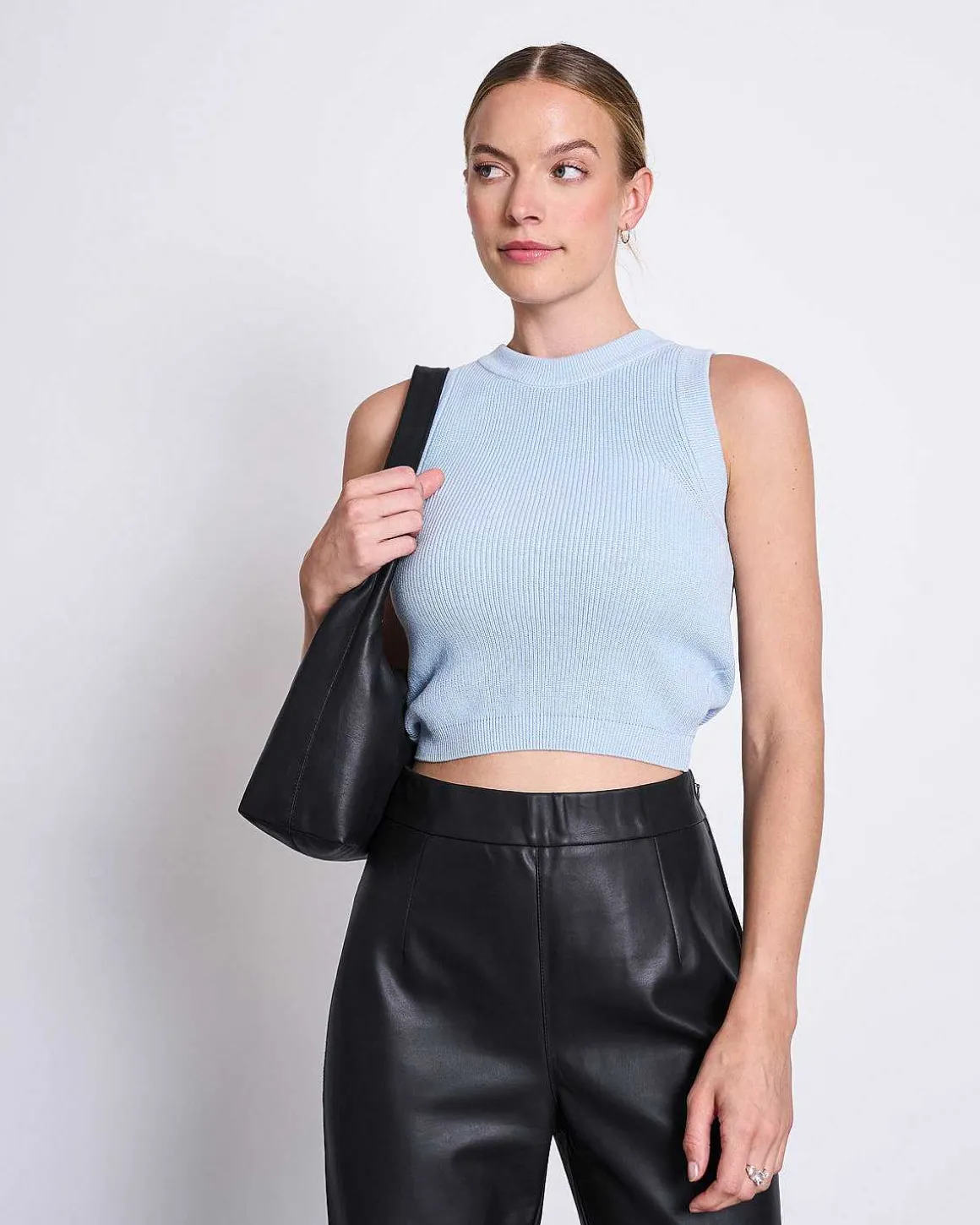 Knit Top Garda Sky Blue Gots