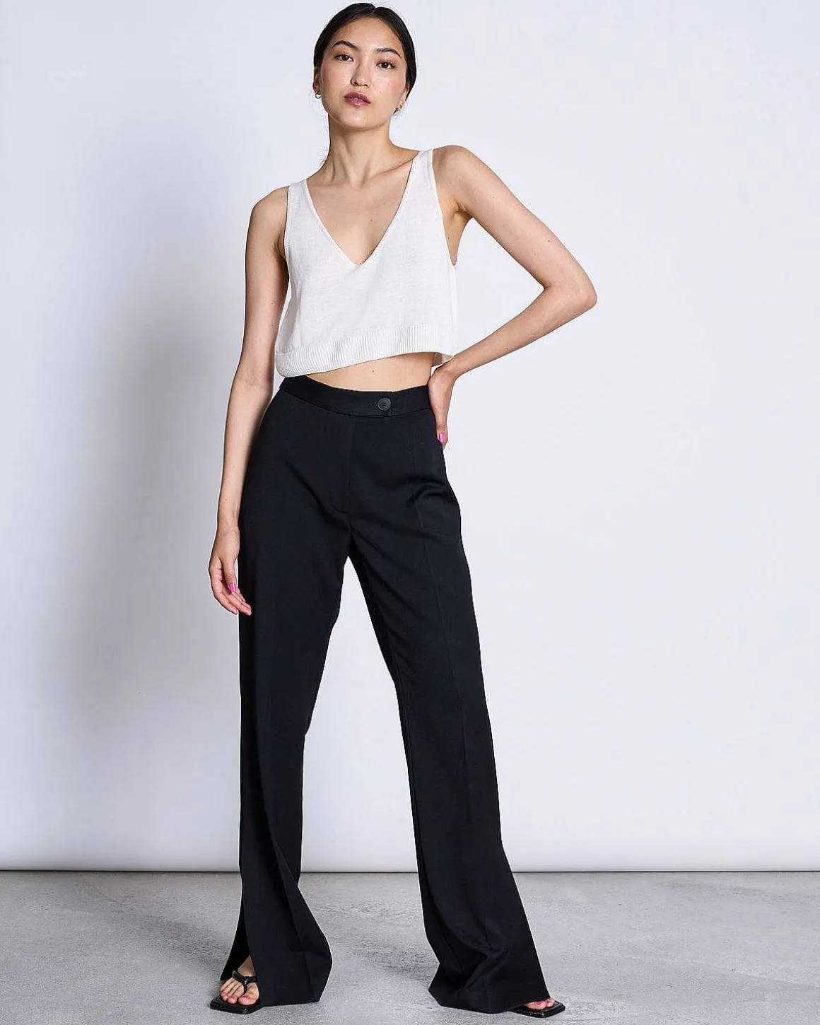 Knit Top Jimena White