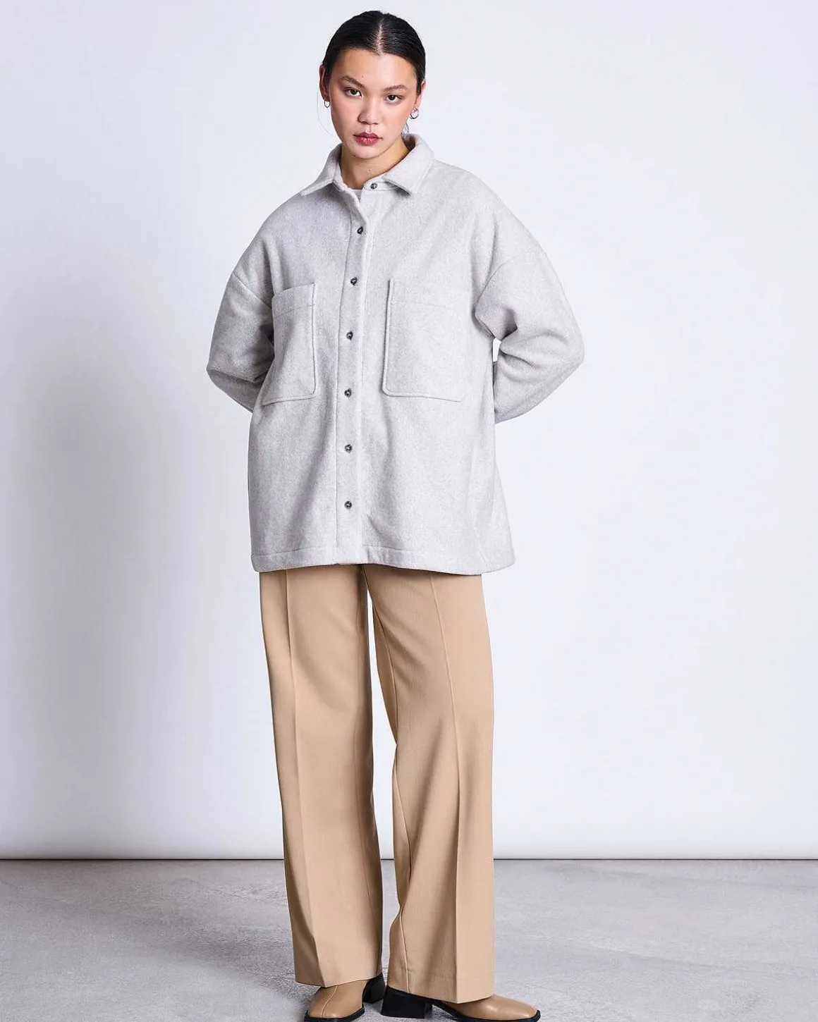 Light Jacket Arno Light Grey