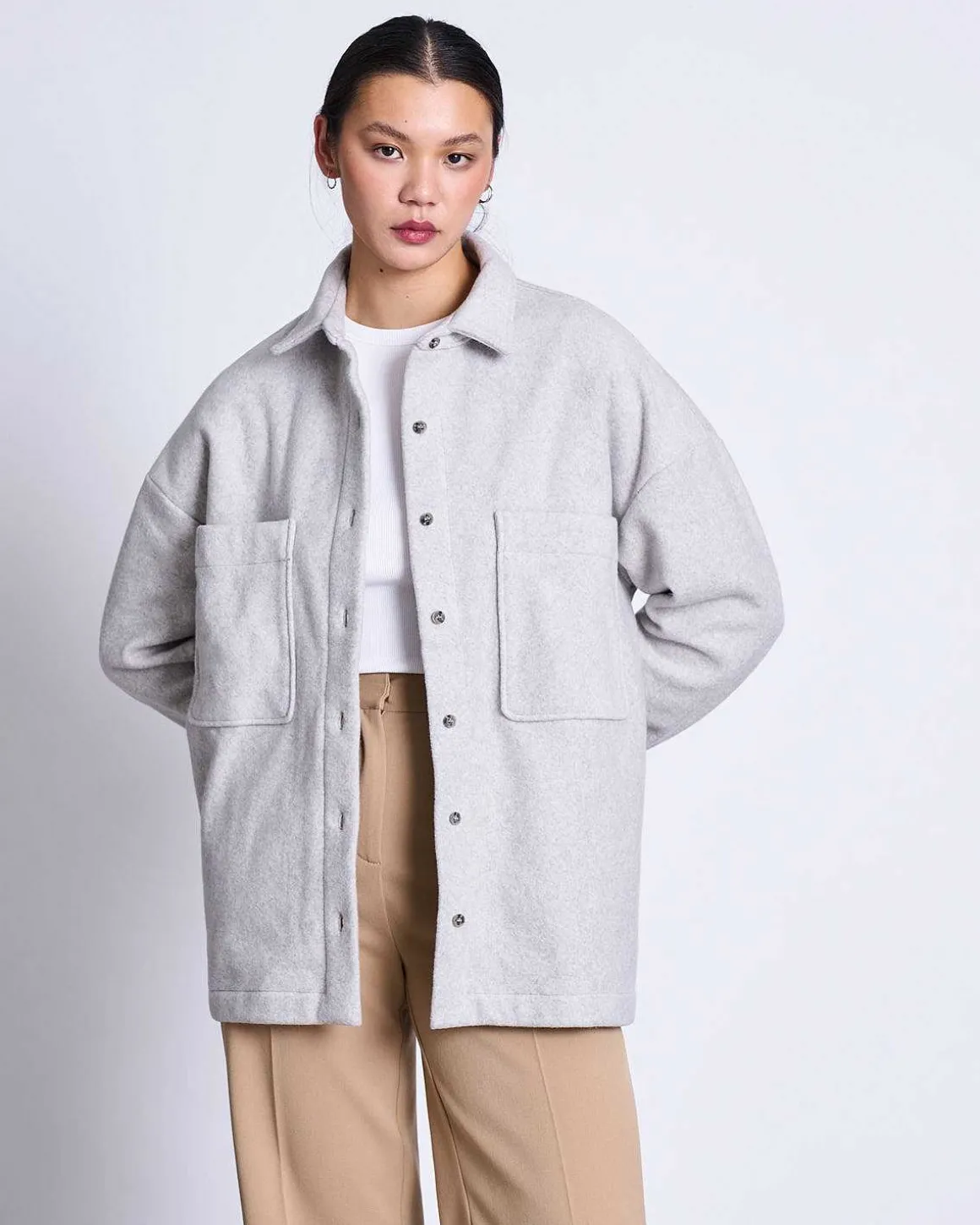 Light Jacket Arno Light Grey