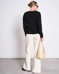 Light Knit Jumper Williamsburg Black Gots