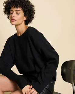 Light Knit Jumper Williamsburg Black Gots