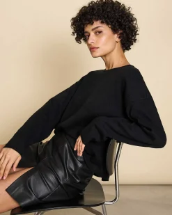 Light Knit Jumper Williamsburg Black Gots