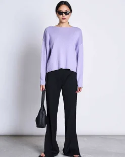 Light Knit Jumper Williamsburg Lavender Gots