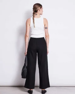 Linen Pants Beveren Black