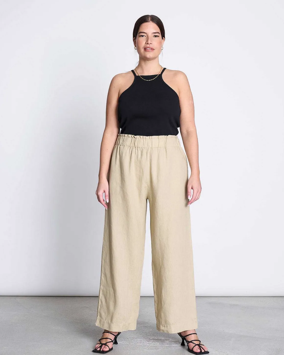 Linen Pants Beveren Sand