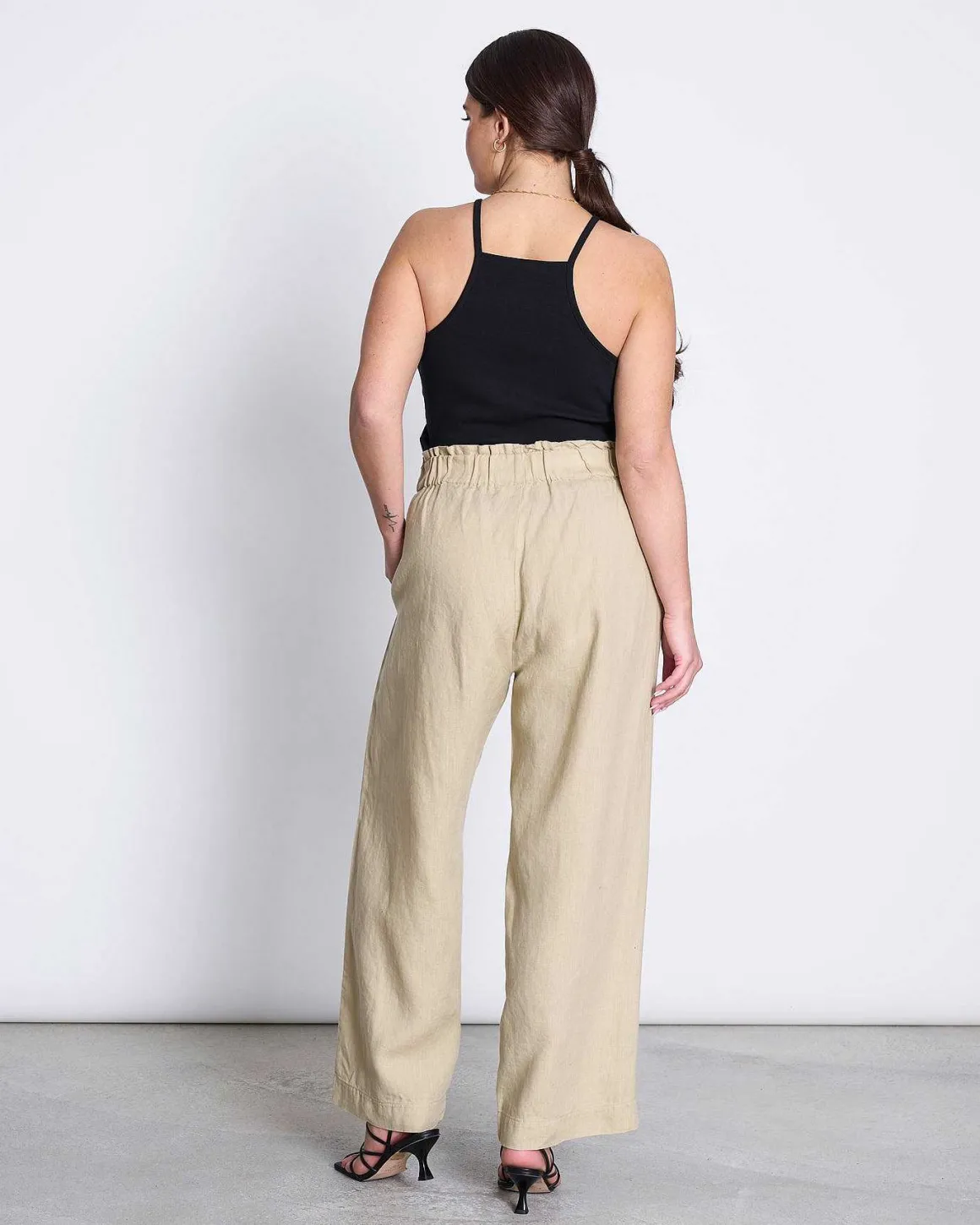 Linen Pants Beveren Sand