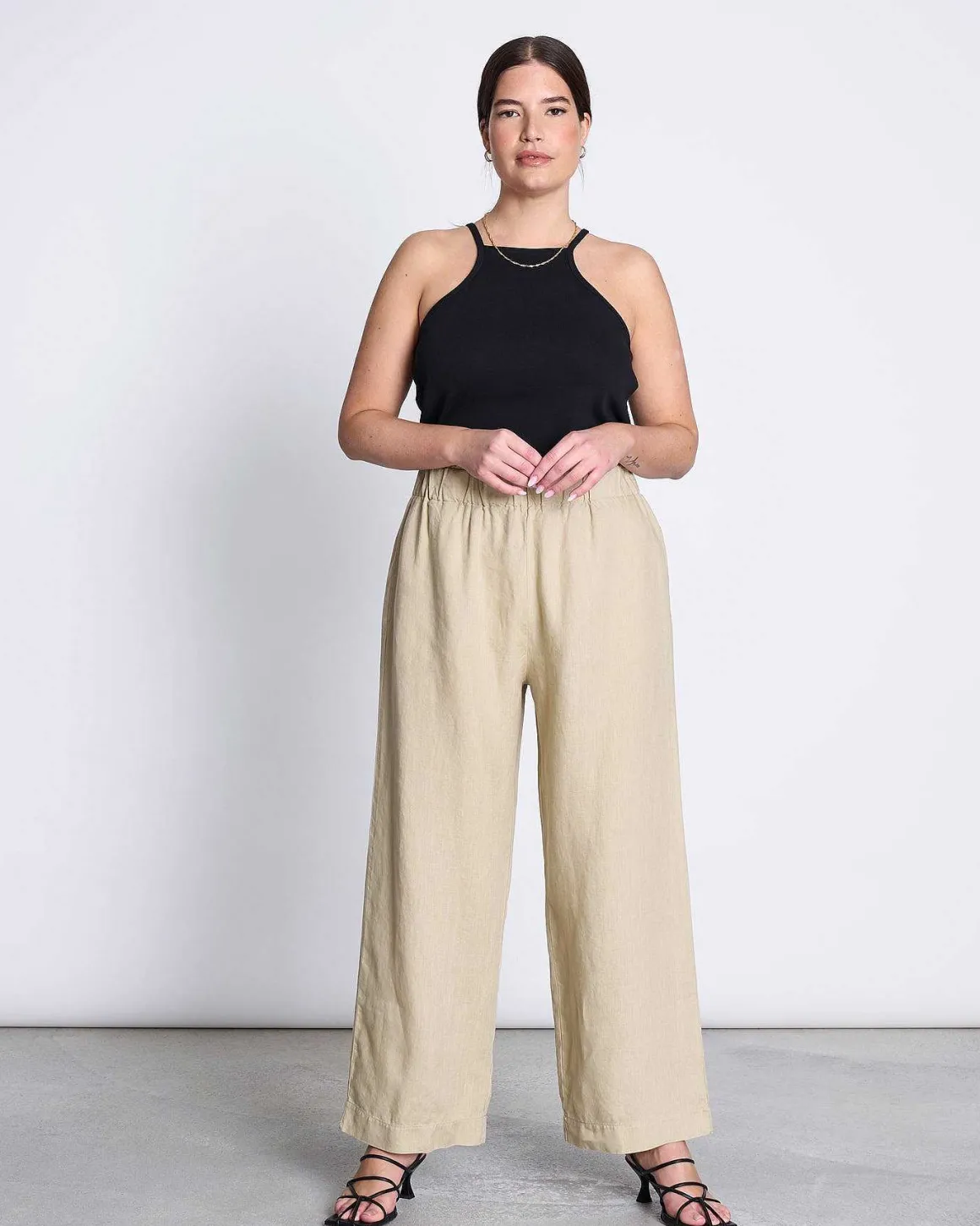 Linen Pants Beveren Sand
