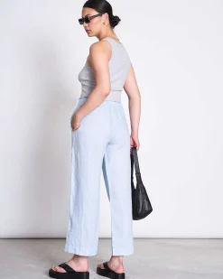Linen Pants Beveren Sky Blue
