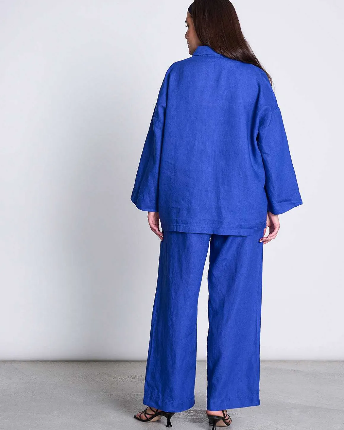 Linen Shirt Mons Blue