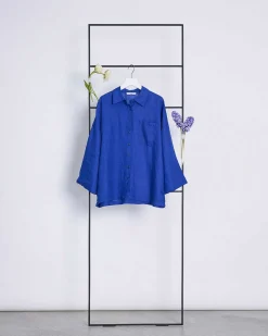 Linen Shirt Mons Blue