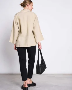 Linen Shirt Mons Sand