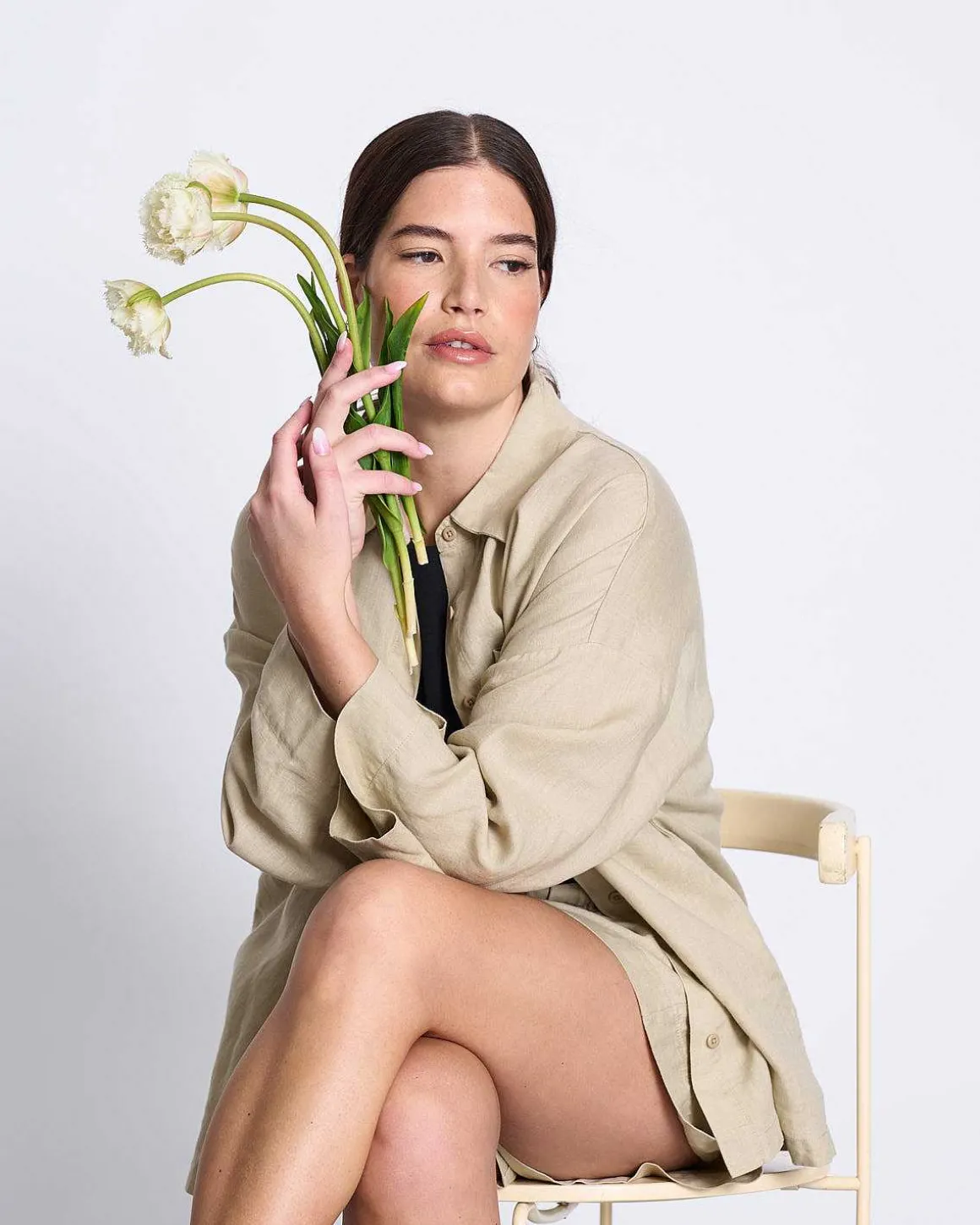 Linen Shirt Mons Sand