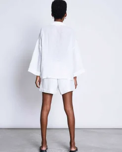 Linen Shirt Mons White