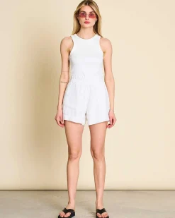 Linen Shorts Tournai White