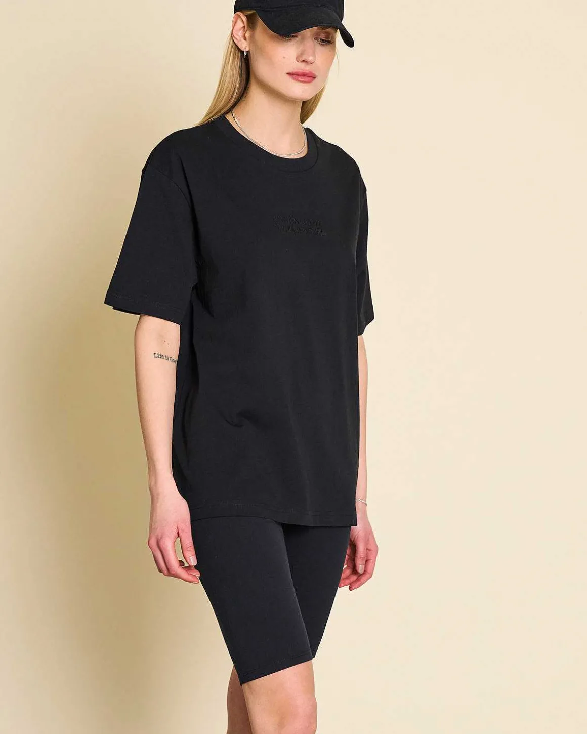 Logo T-Shirt May Black