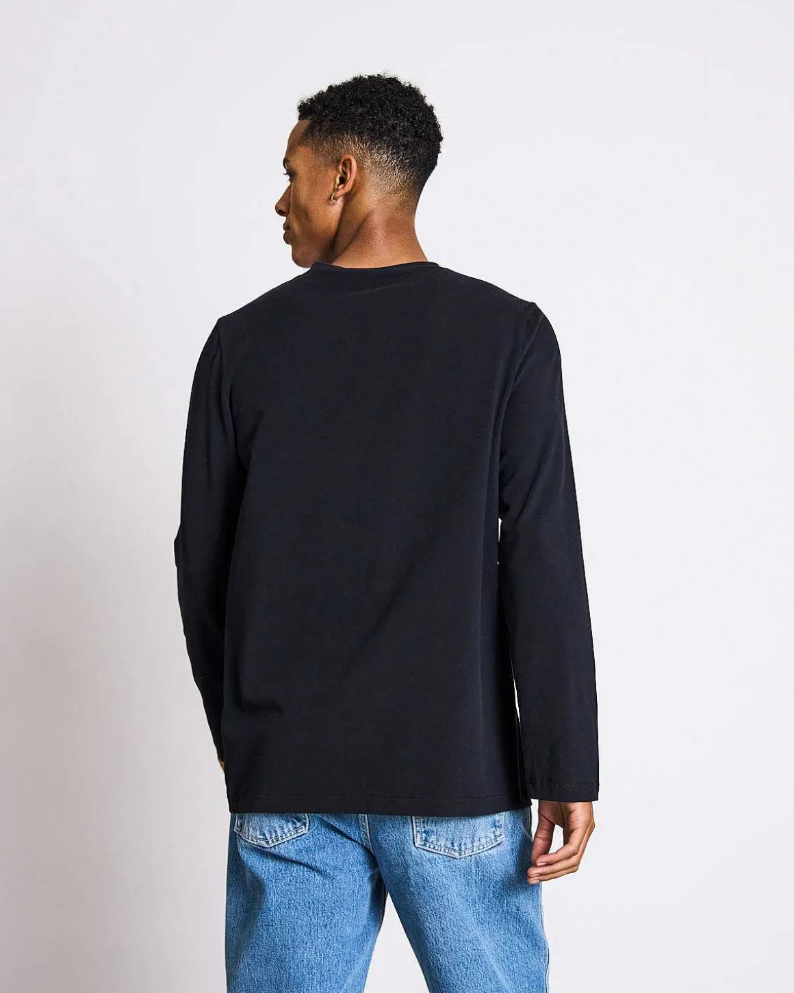 Longsleeve Boy Soft Black For Men